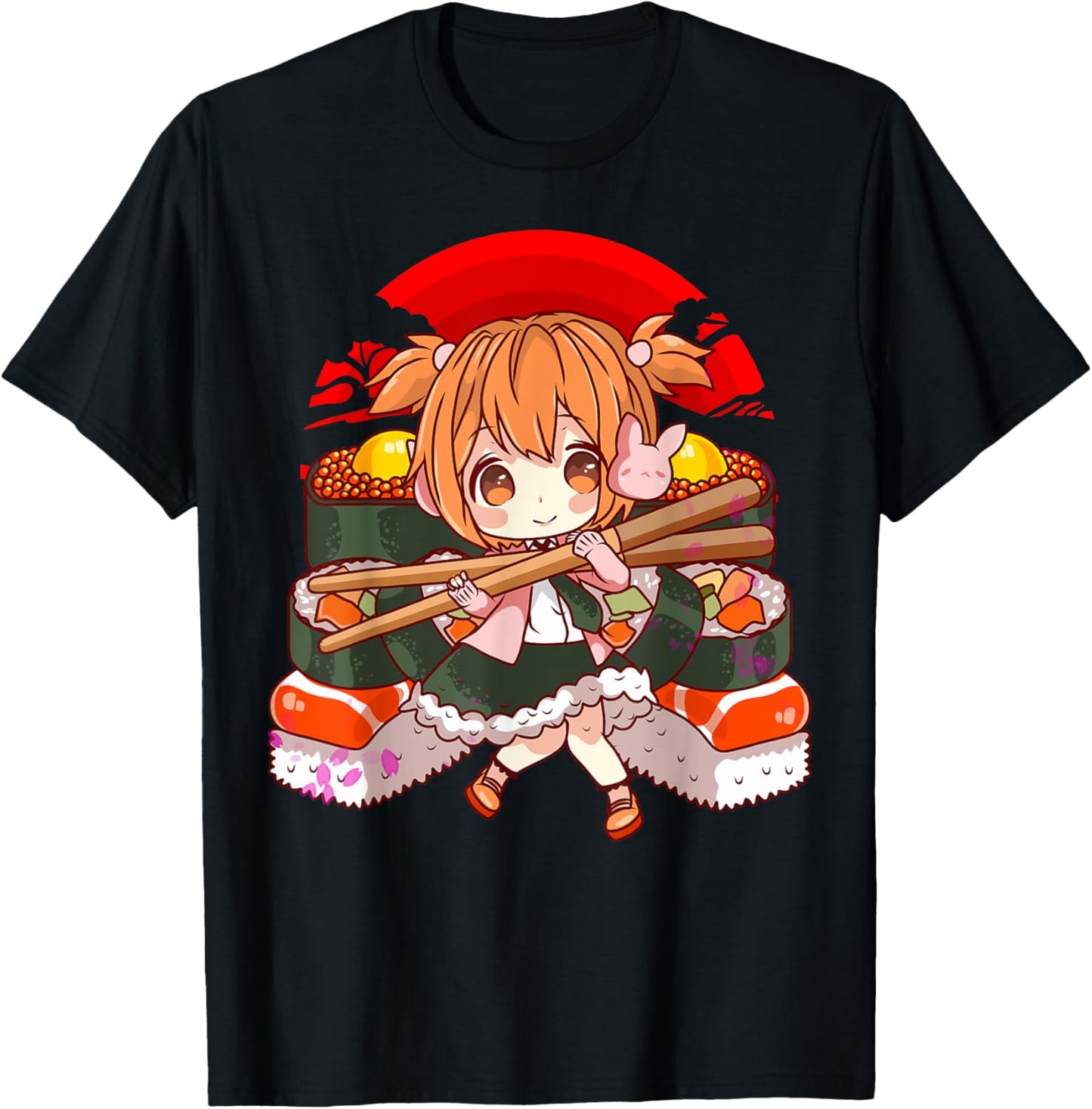 Cute Kawaii Chibi Anime Sushi Girl Anime Teen