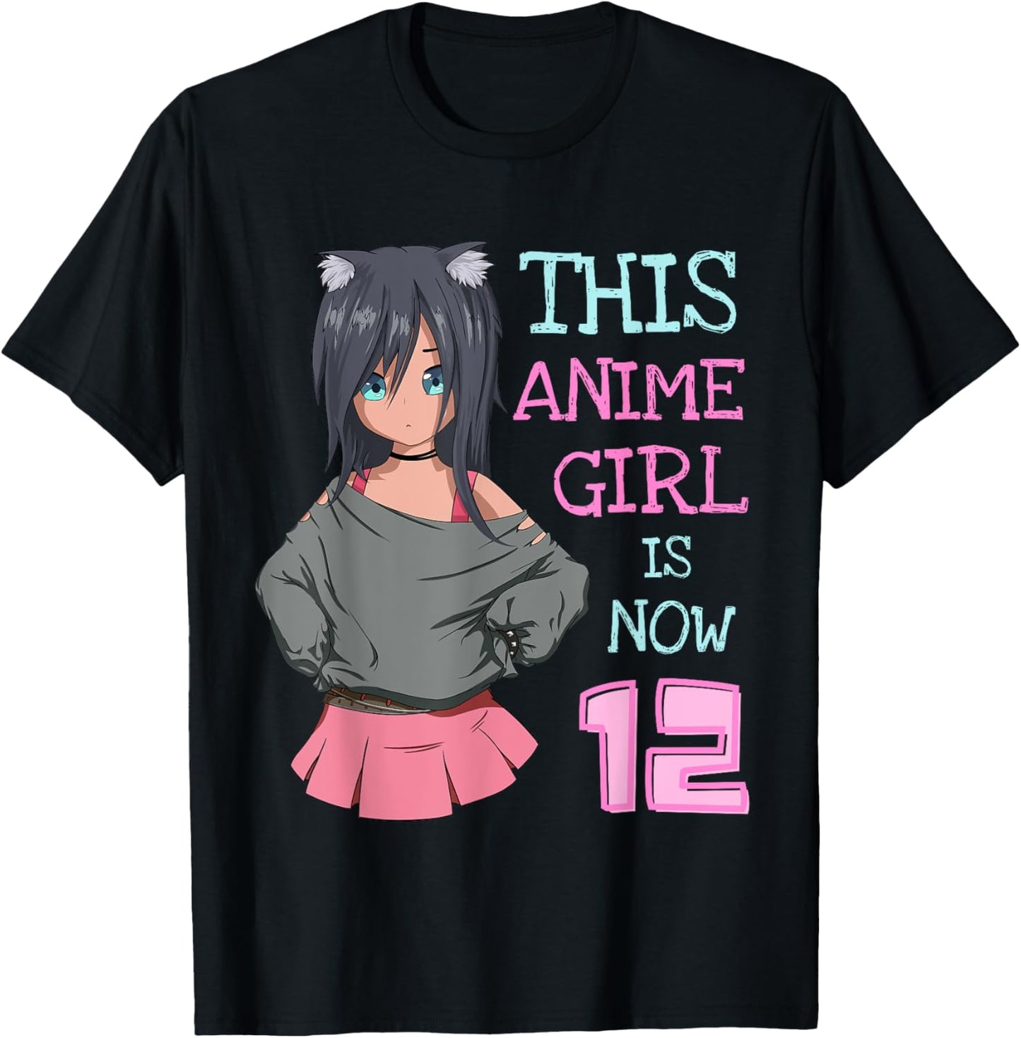 This Anime Girl Is Now 12 Years Old Birthday Girl Kawaii