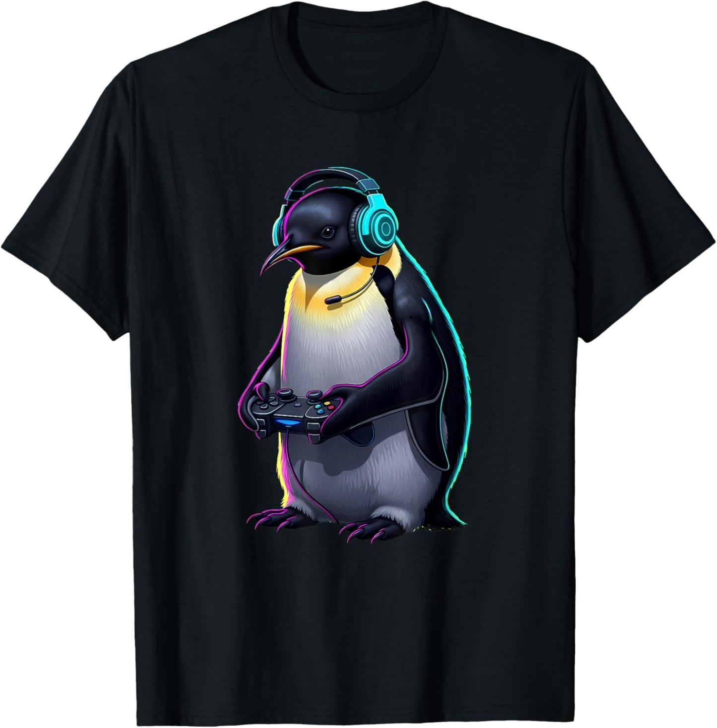 Penguin Gaming Animal Video Games Funny Penguin