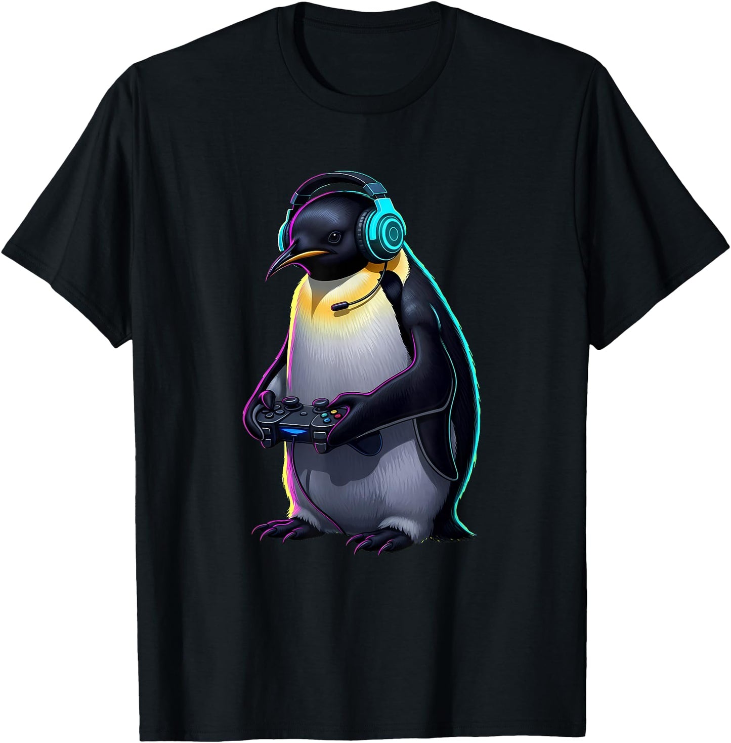 Penguin Gaming Animal Video Games Funny Penguin
