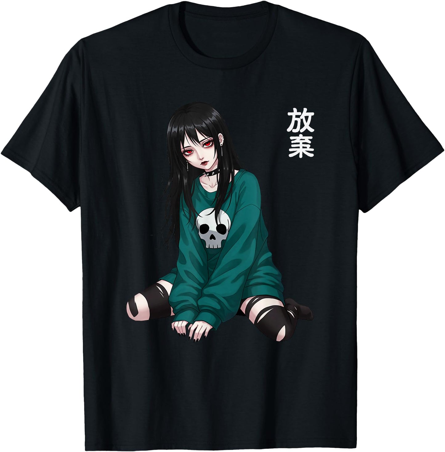 Aesthetic Gothic Anime Horror Girl Waifu Japanese