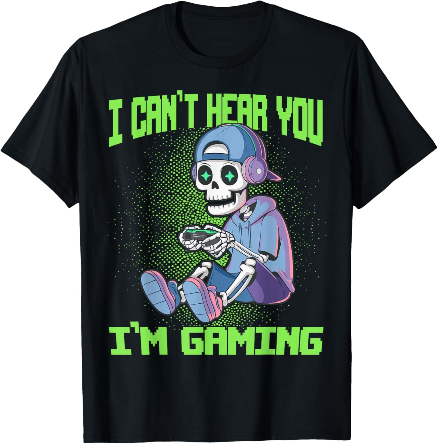 Gamer Skeleton Gaming Video Games