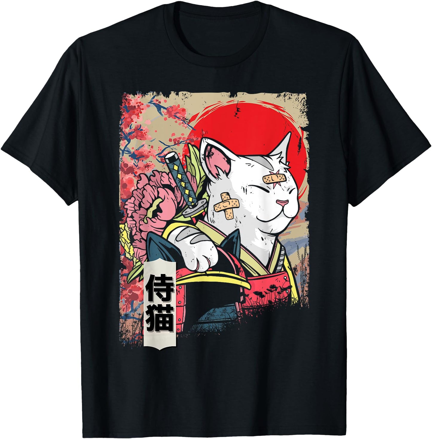 Japanese Samurai Cat Warrior Japan Ninja Kitten Men Women
