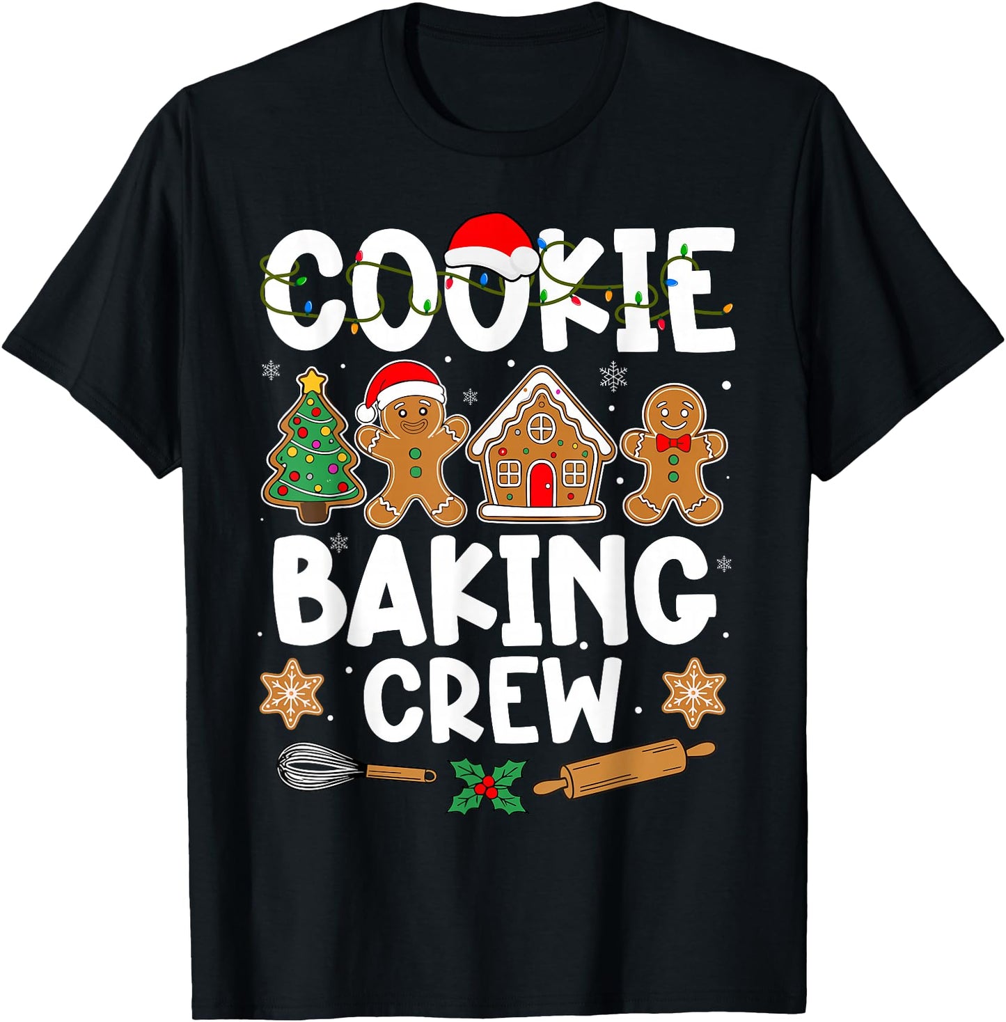 Cookie Baking Crew for Women Men Boy Family Christmas