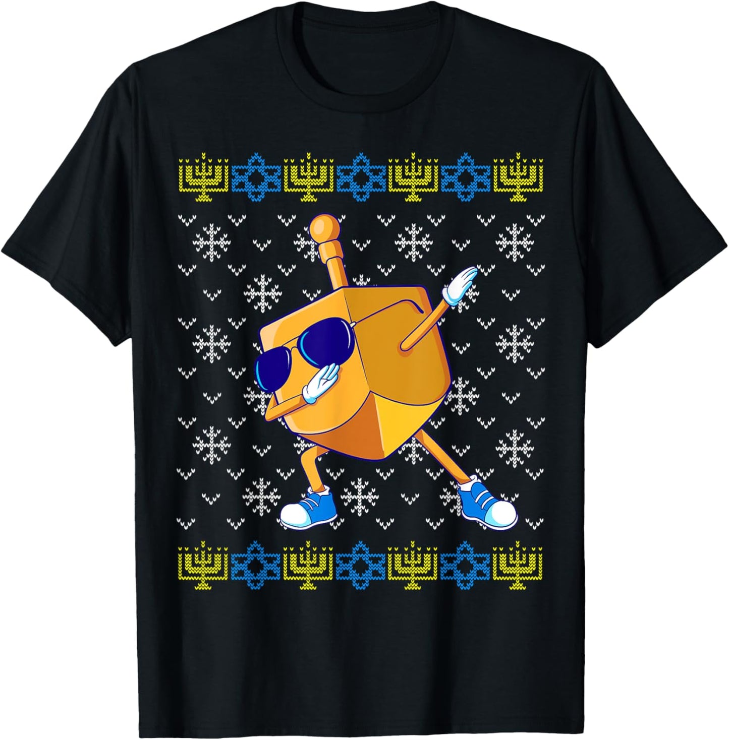 Dabbing Dreidel Ugly Hanukkah Sweater Xmas Chanukah Gift