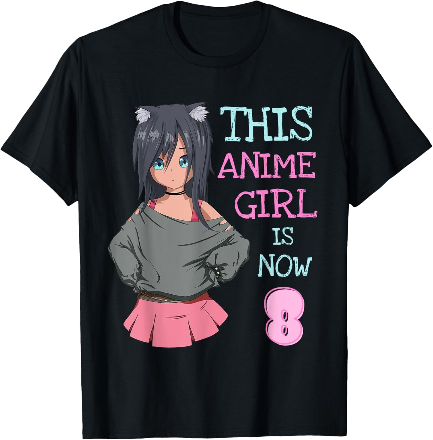 This Anime Girl Is Now 8 Years Old Birthday Girl Kawaii