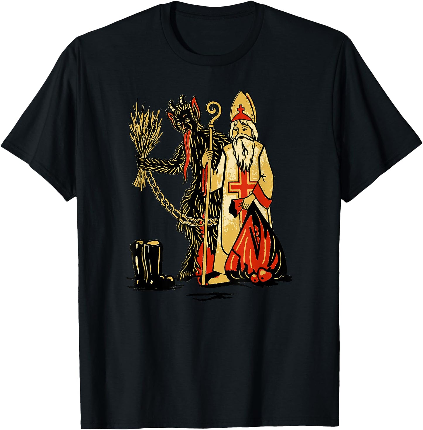 Krampus & Saint Nicholas - Christmas Demon - Merry Krampus