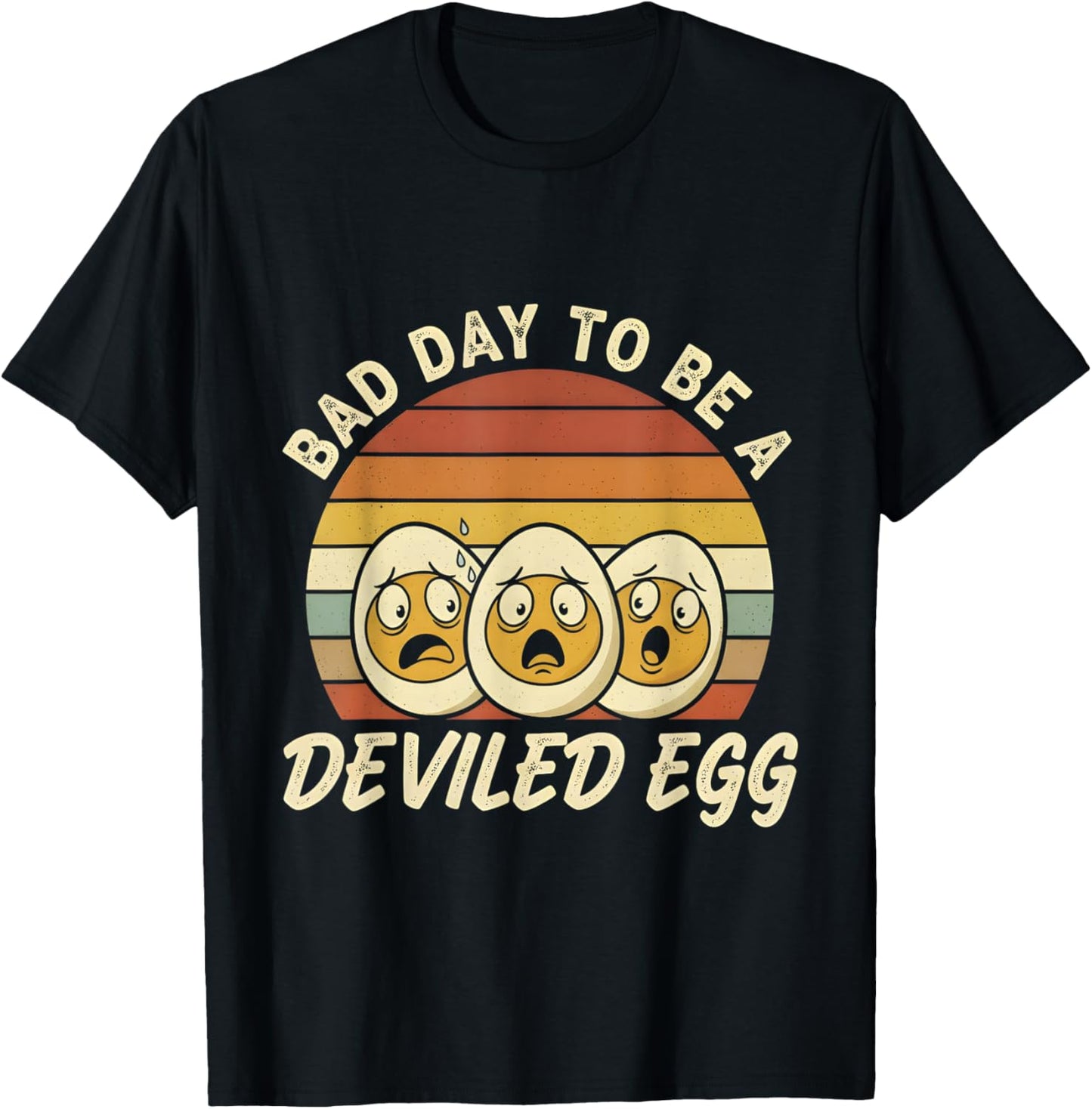 Retro Funny Thanksgiving Bad Day to Be a Deviled Egg