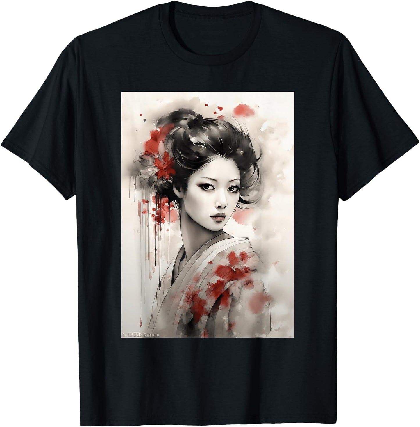 Geisha Sumie Traditional Japanese Art