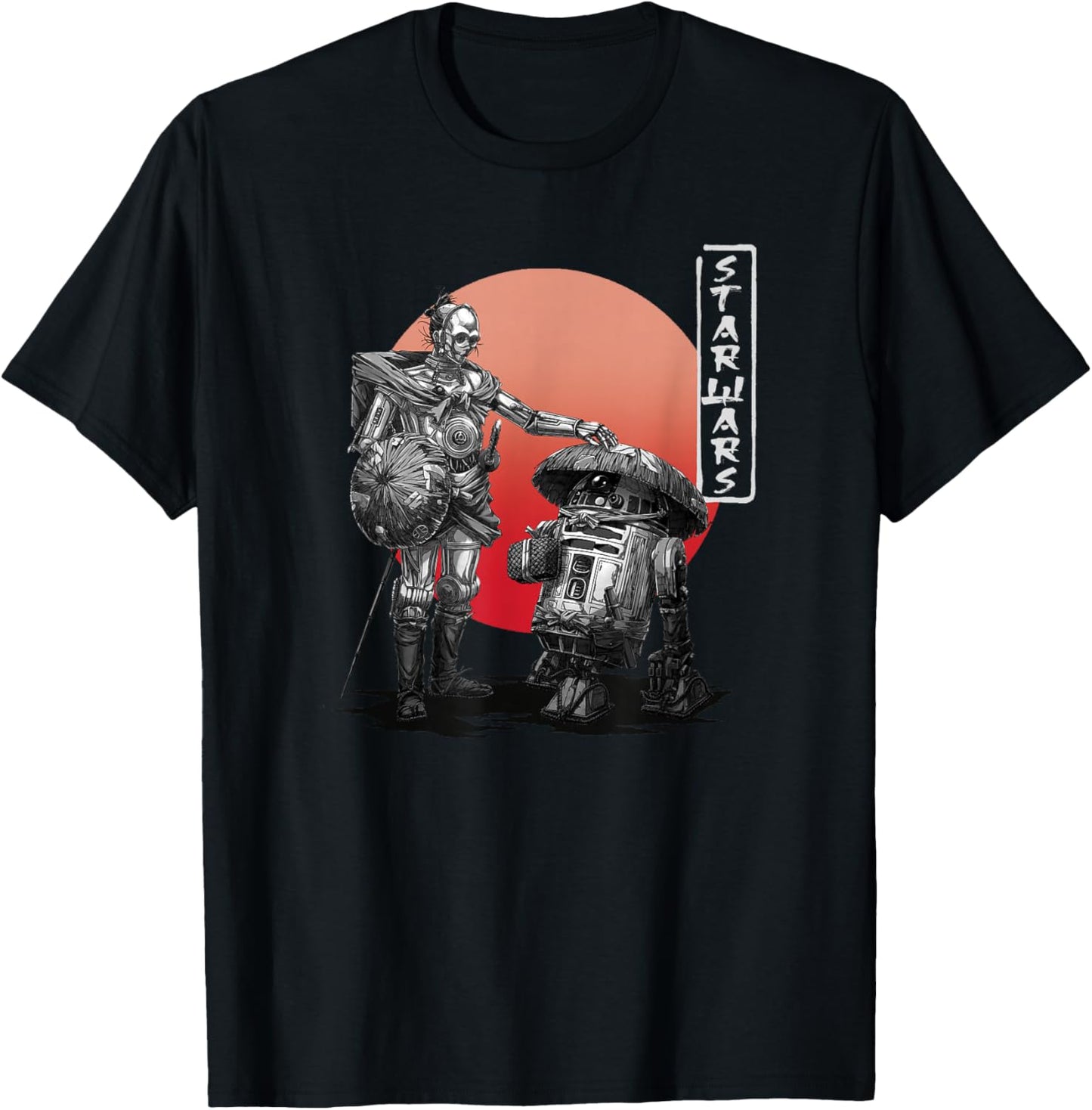 Star Wars Visions Samurai Droid Sunset