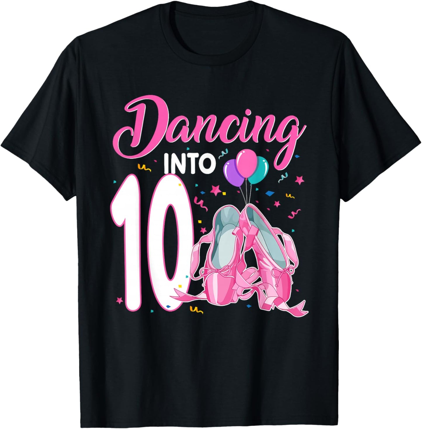 Dancing Into 10 Year Old Birthday Ballerina Girl Party 10th