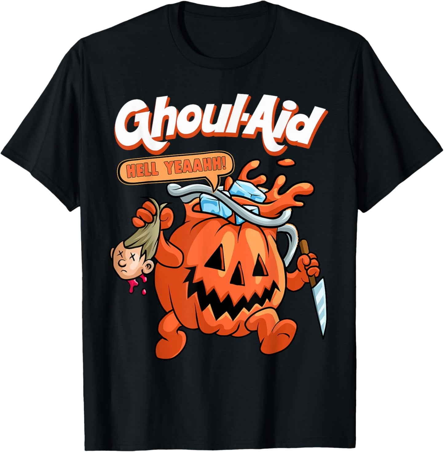 Cool Ghoul Aid Funny Ghoul Pumpkin Cute Meme Halloween