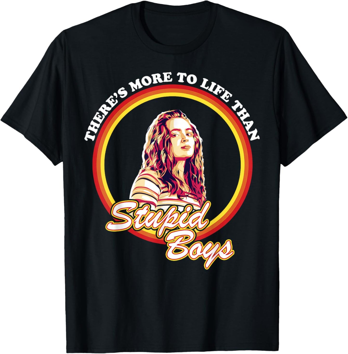 Netflix Stranger Things Max More To Life Than Stupid Boys Short Sleeve
