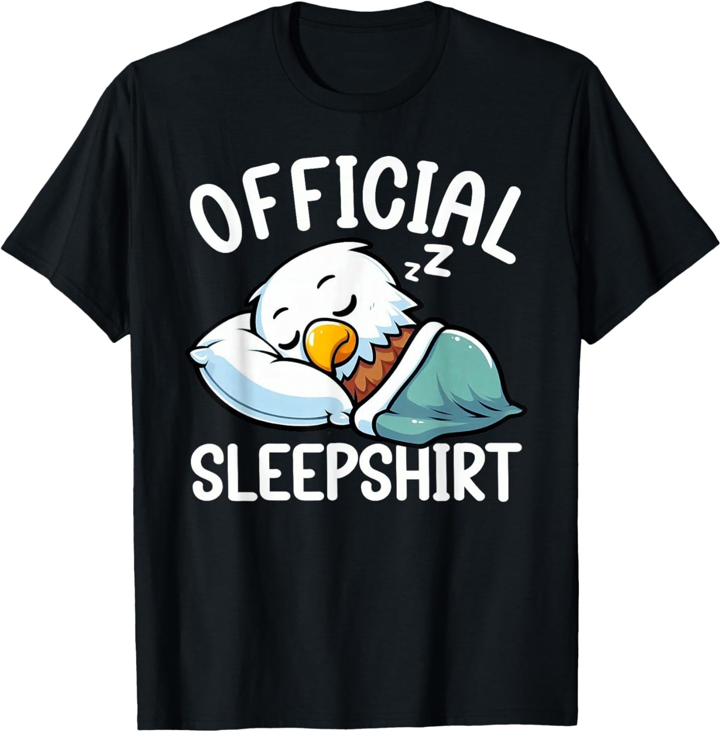 Official Sleepshirt Eagle Funny Cute Sleep Lover Pajamas