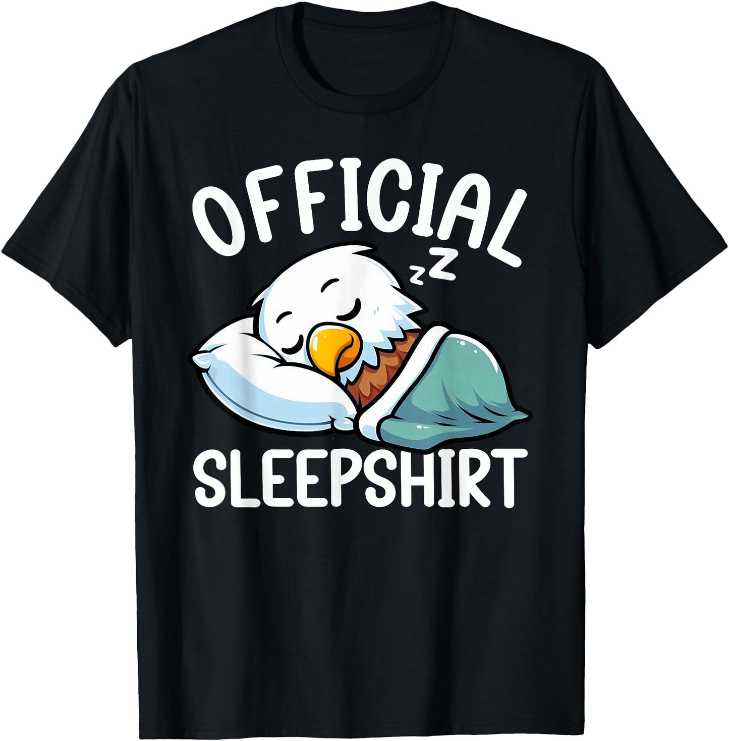 Official Sleepshirt Eagle Funny Cute Sleep Lover Pajamas