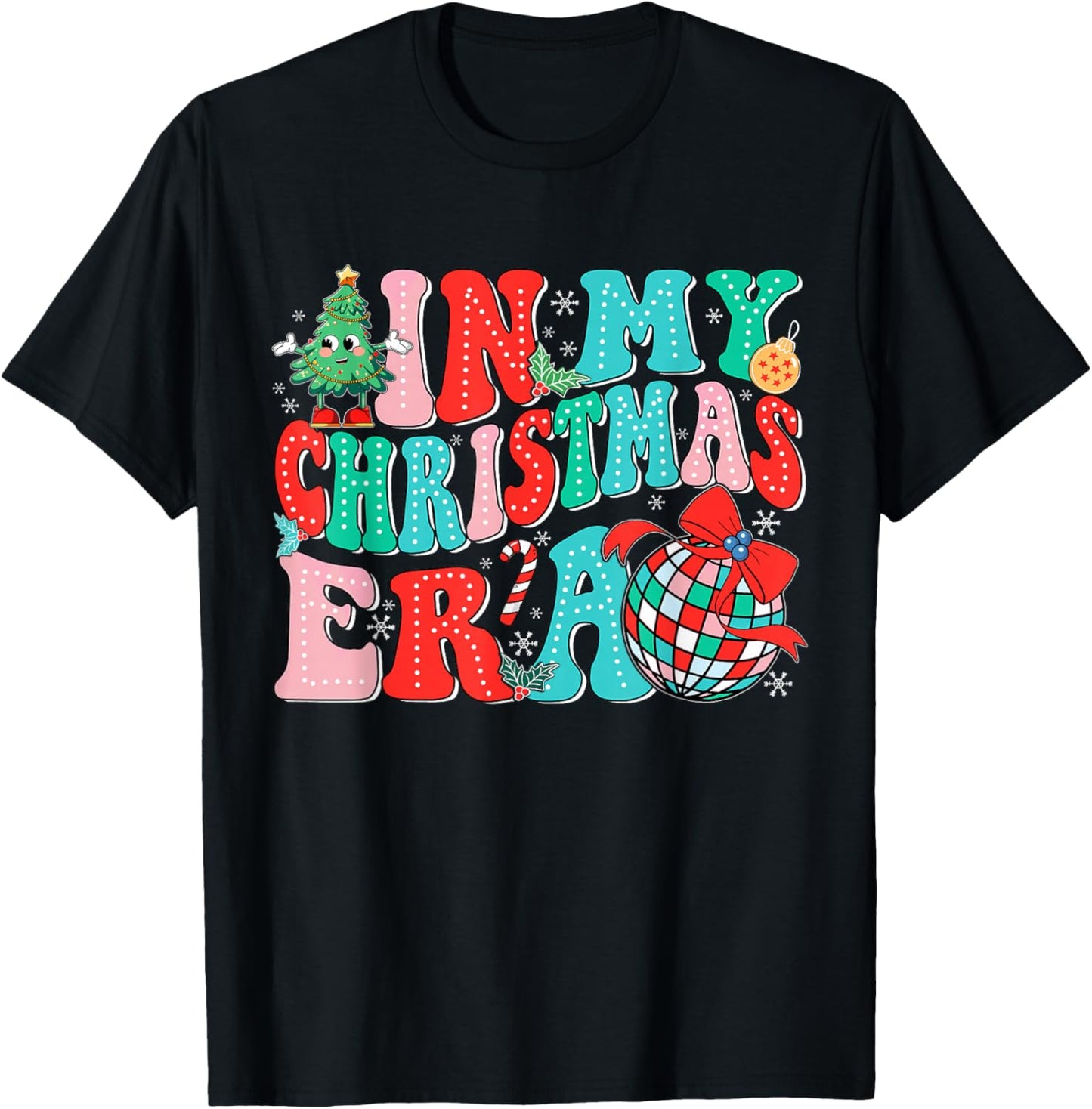 In My Christmas Era Vintage Groovy Christmas Holiday Xmas