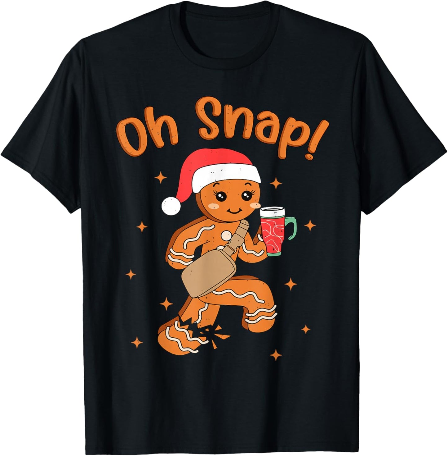Oh Snap Gingerbread Man for Women Boys Girls Kids Christmas