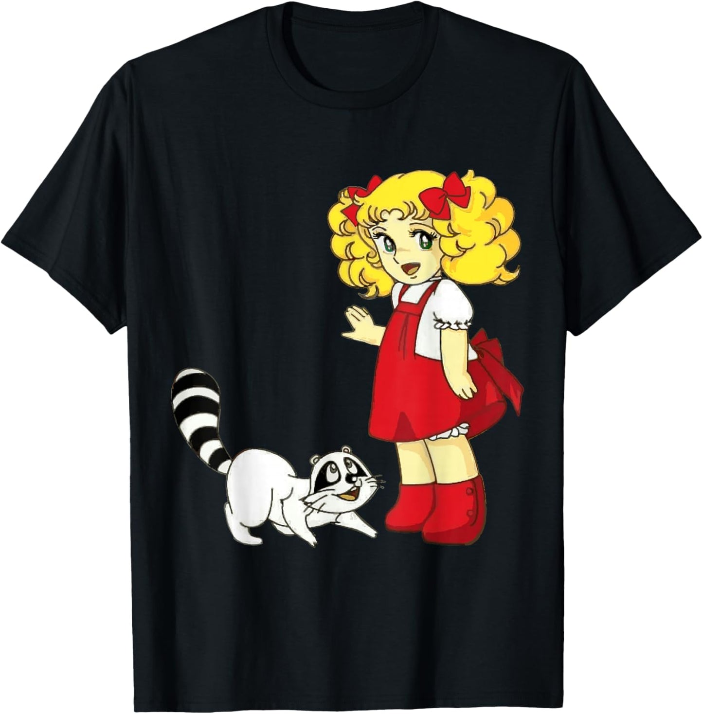 Candy Raccoon Retro Japanese Small Vintage 80s Anime Manga