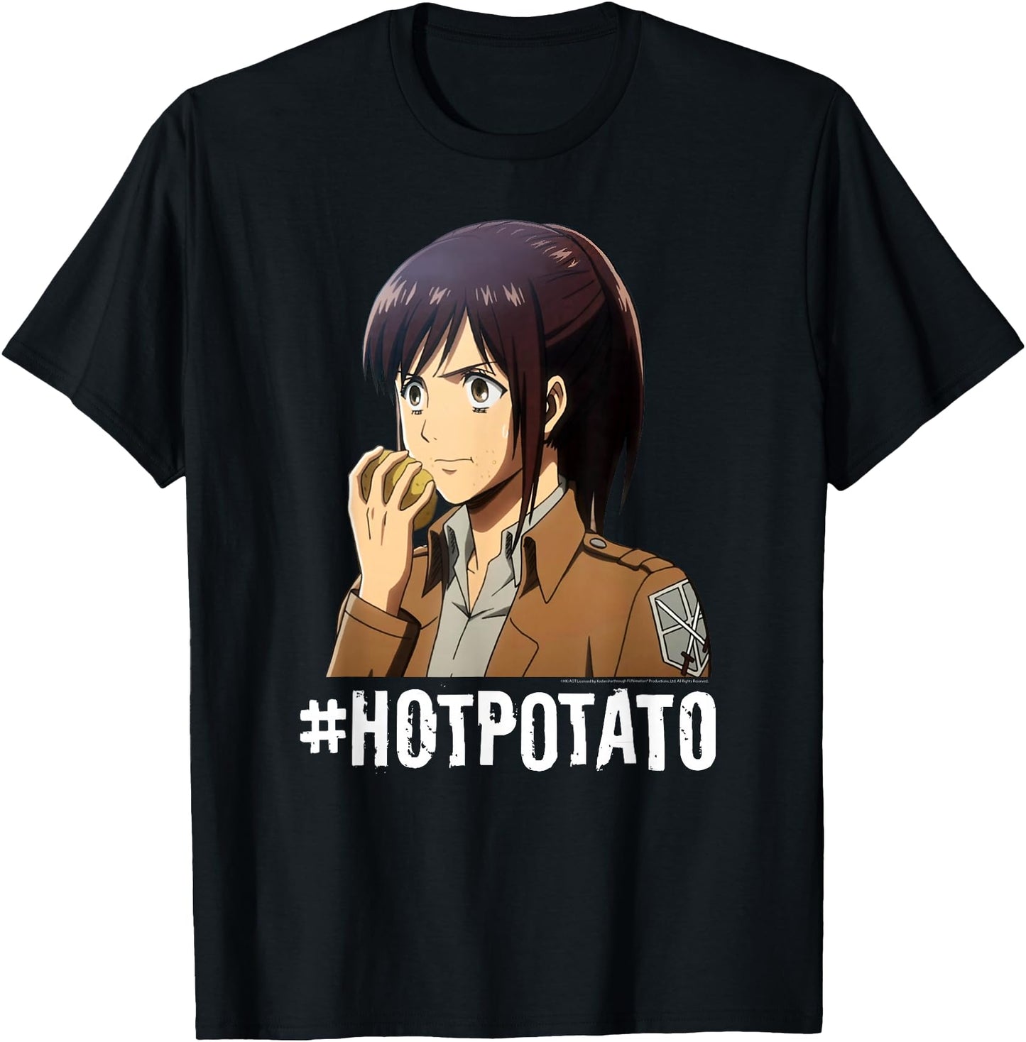 Attack on Titan #Hotpotato Potato Girl AOT Anime