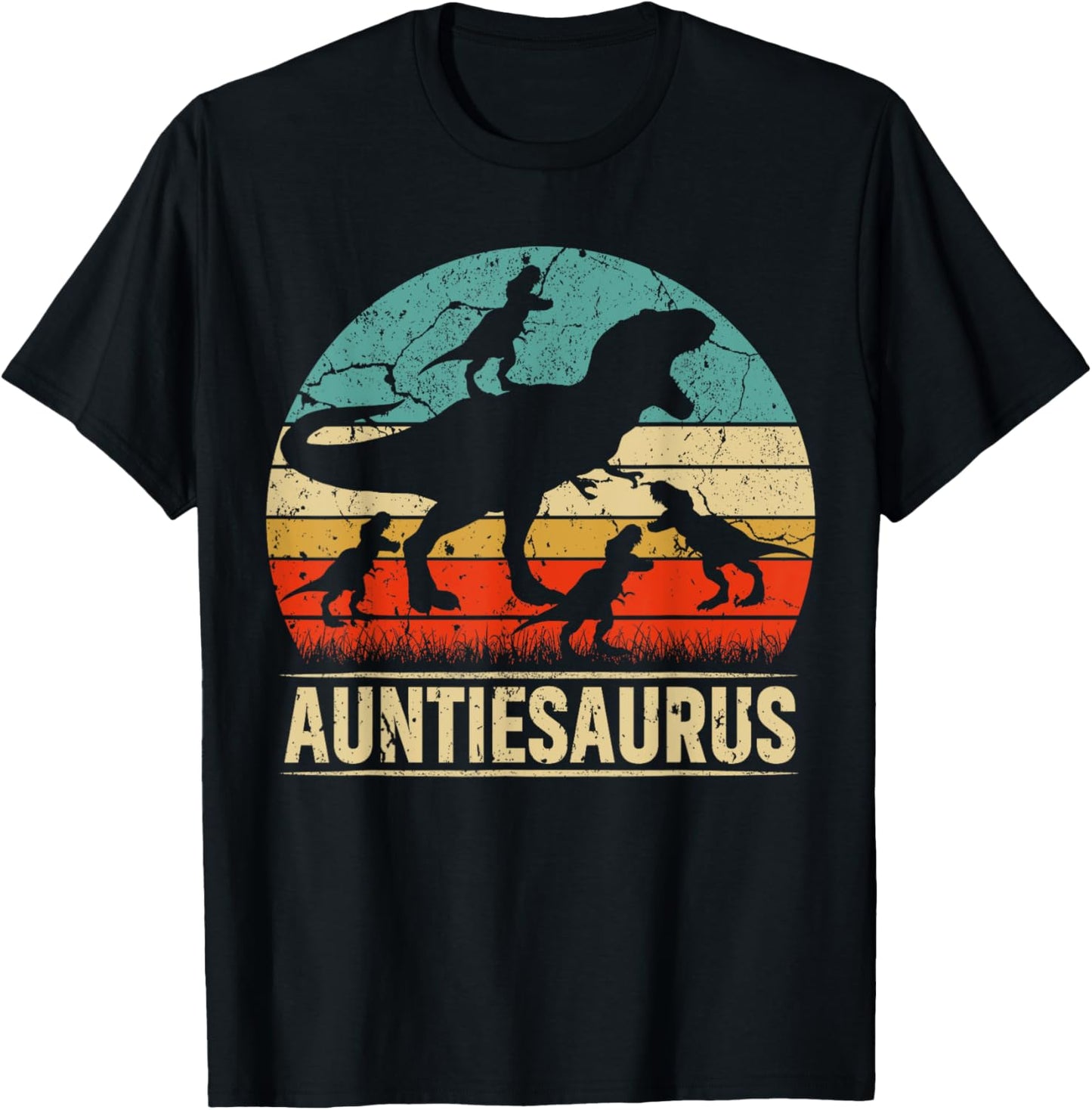 Auntie Dinosaur T Rex Auntiesaurus 4 kids Family Matching