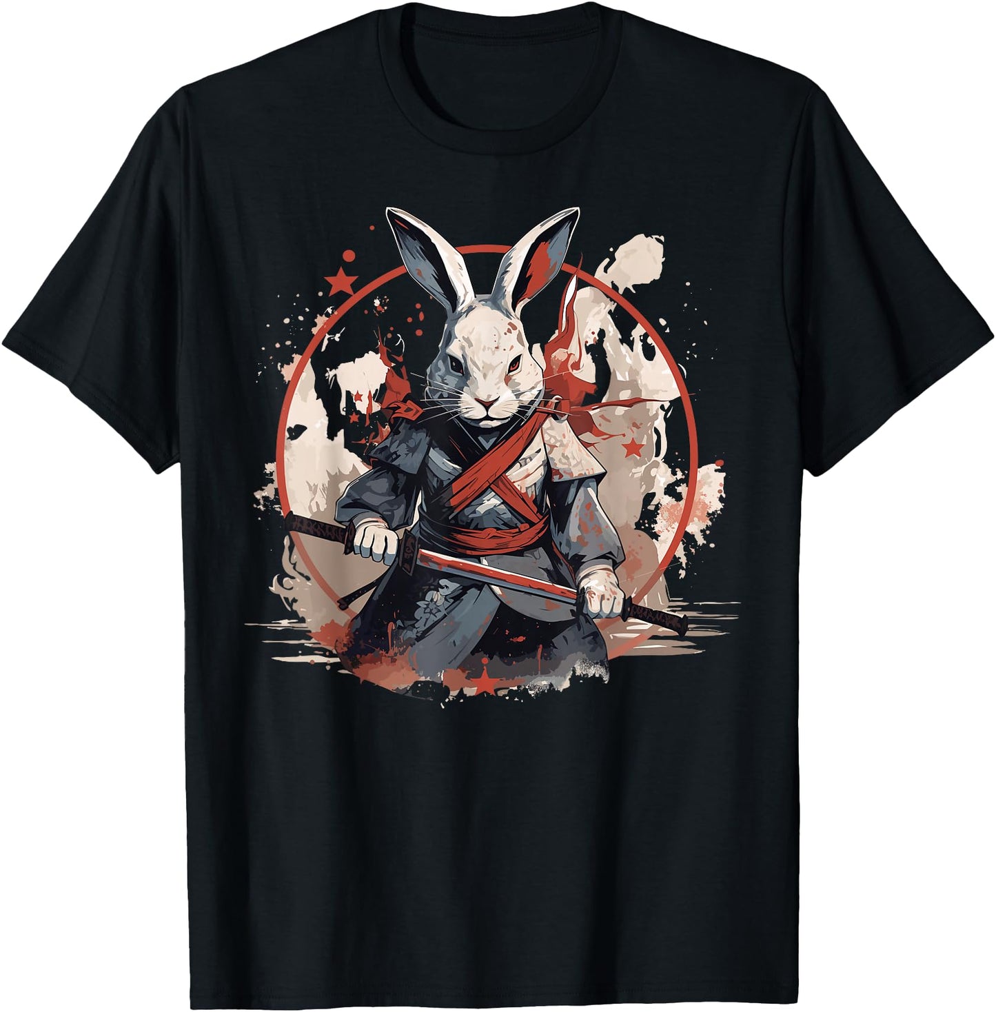Samurai Rabbit Warrior Japanese Ninja Bunny Kawaii