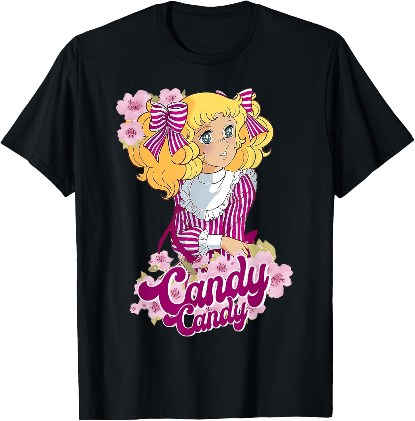 Candy Candy Pink Cartoon Japanese 80s Vintage Anime Manga