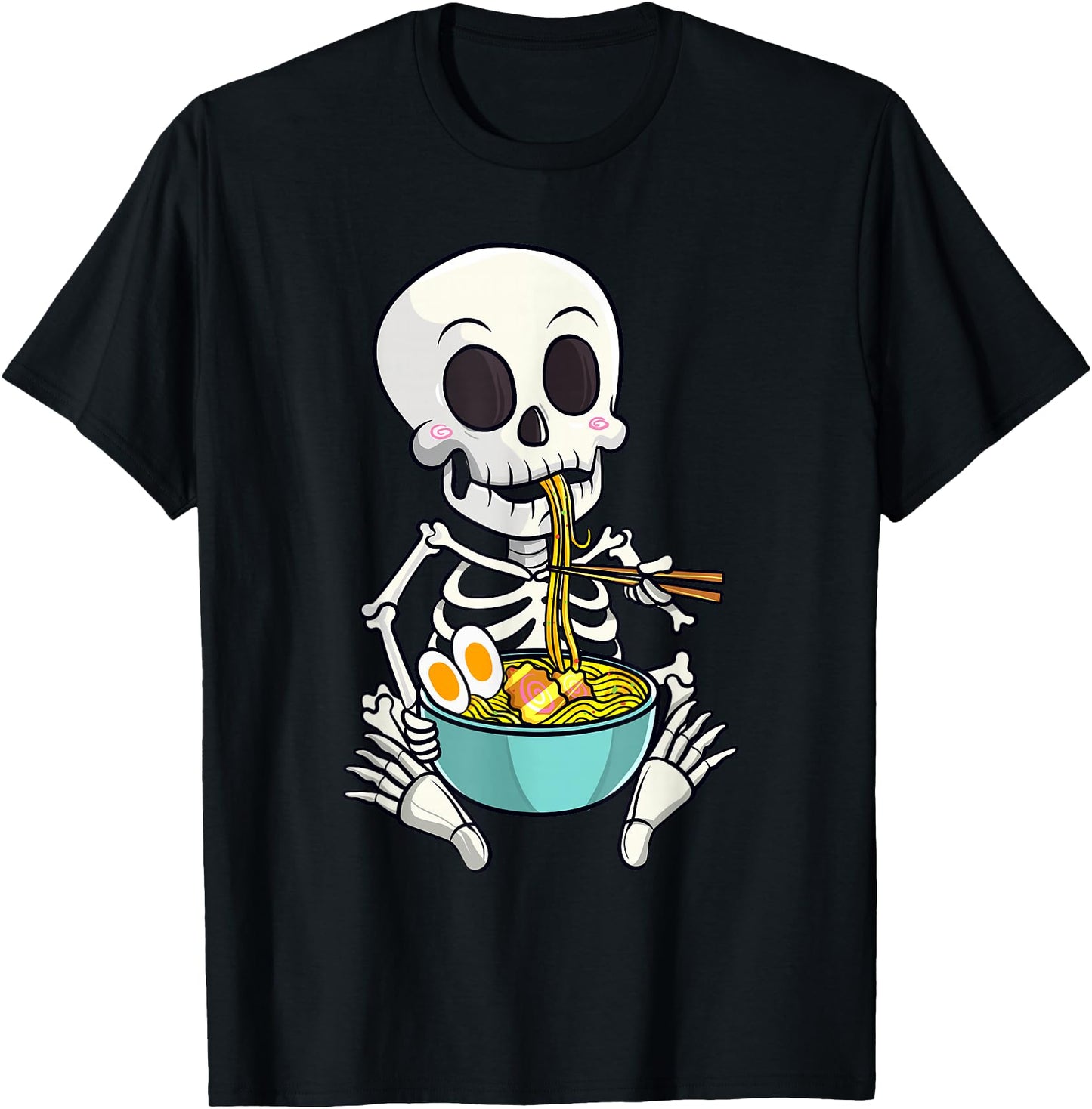 Skeleton Japanese Ramen Noodles Anime Halloween Costume