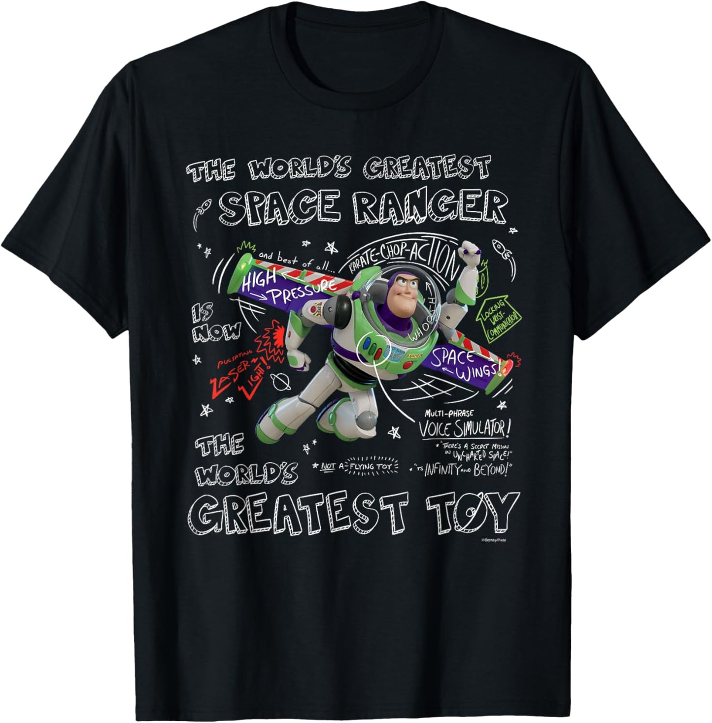 Disney Pixar Toy Story Buzz Lightyear The World's Greatest