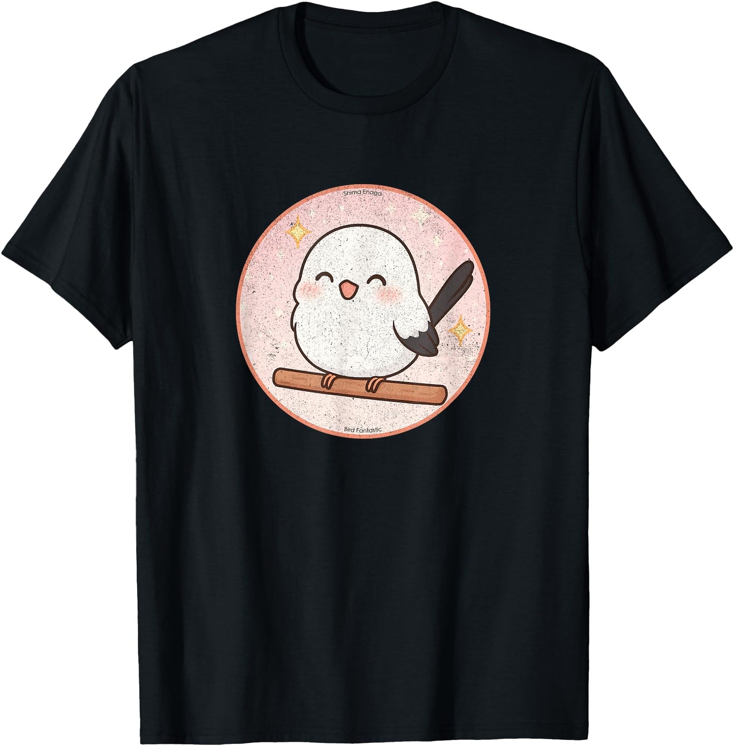 Super Cute Shima Enaga Japanese Snow Fairy Bird Design