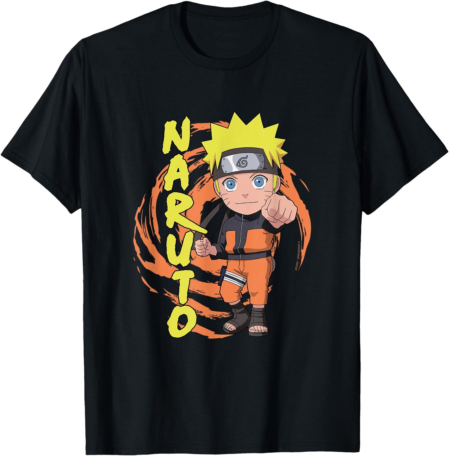 Naruto Shippuden Naruto Chibi Fist Swirl Anime