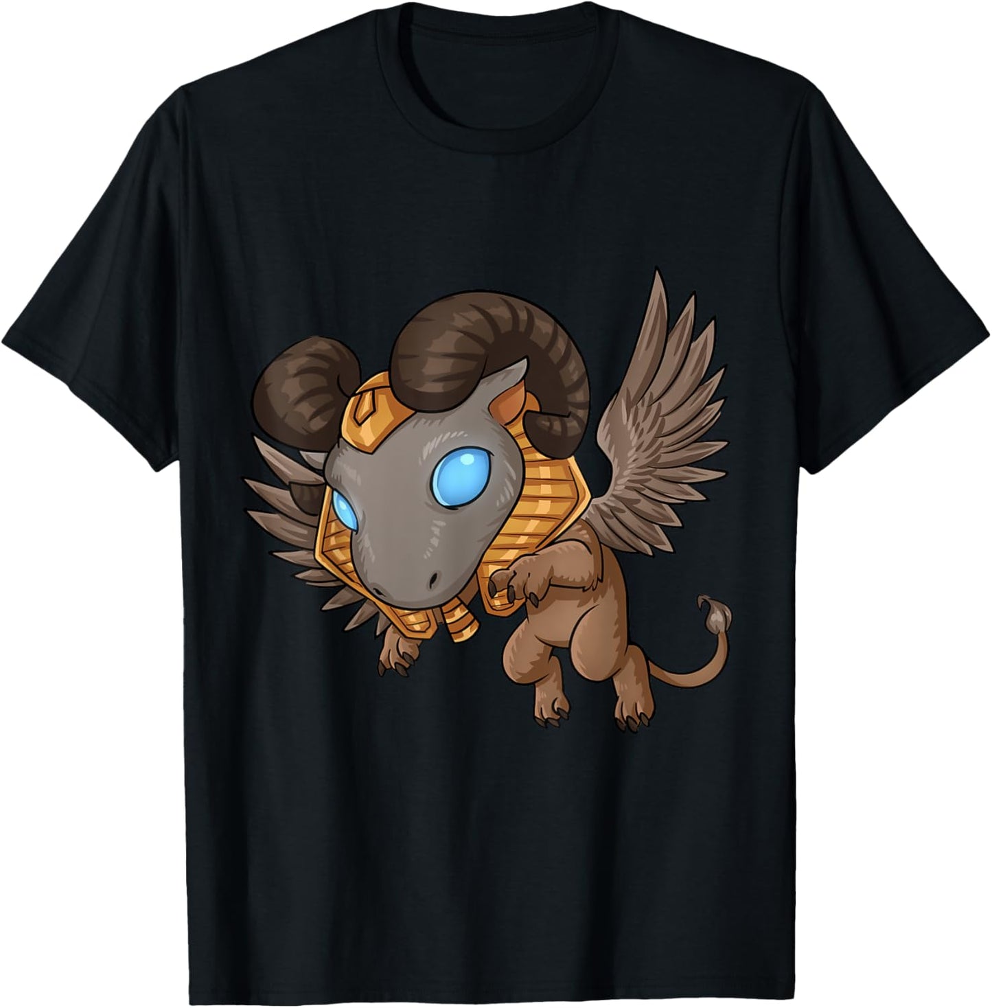 Egyptian Creature Flying Sphinx Chibi