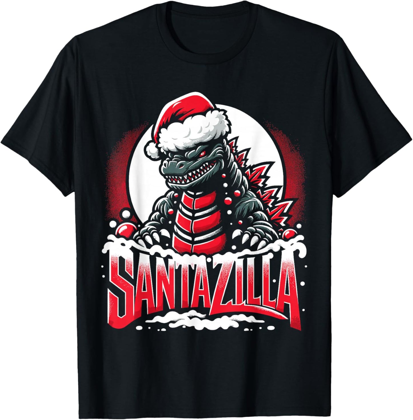Kaiju Christmas Santazilla Japanese Monster Dinosaur Boys
