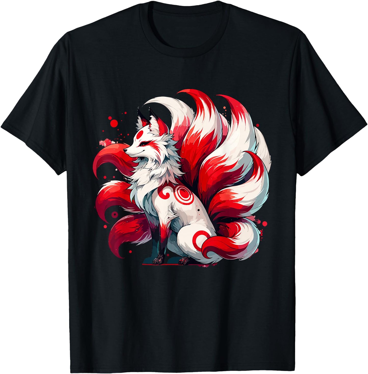 Japanese Anime Fox Kitsune Nine Tails