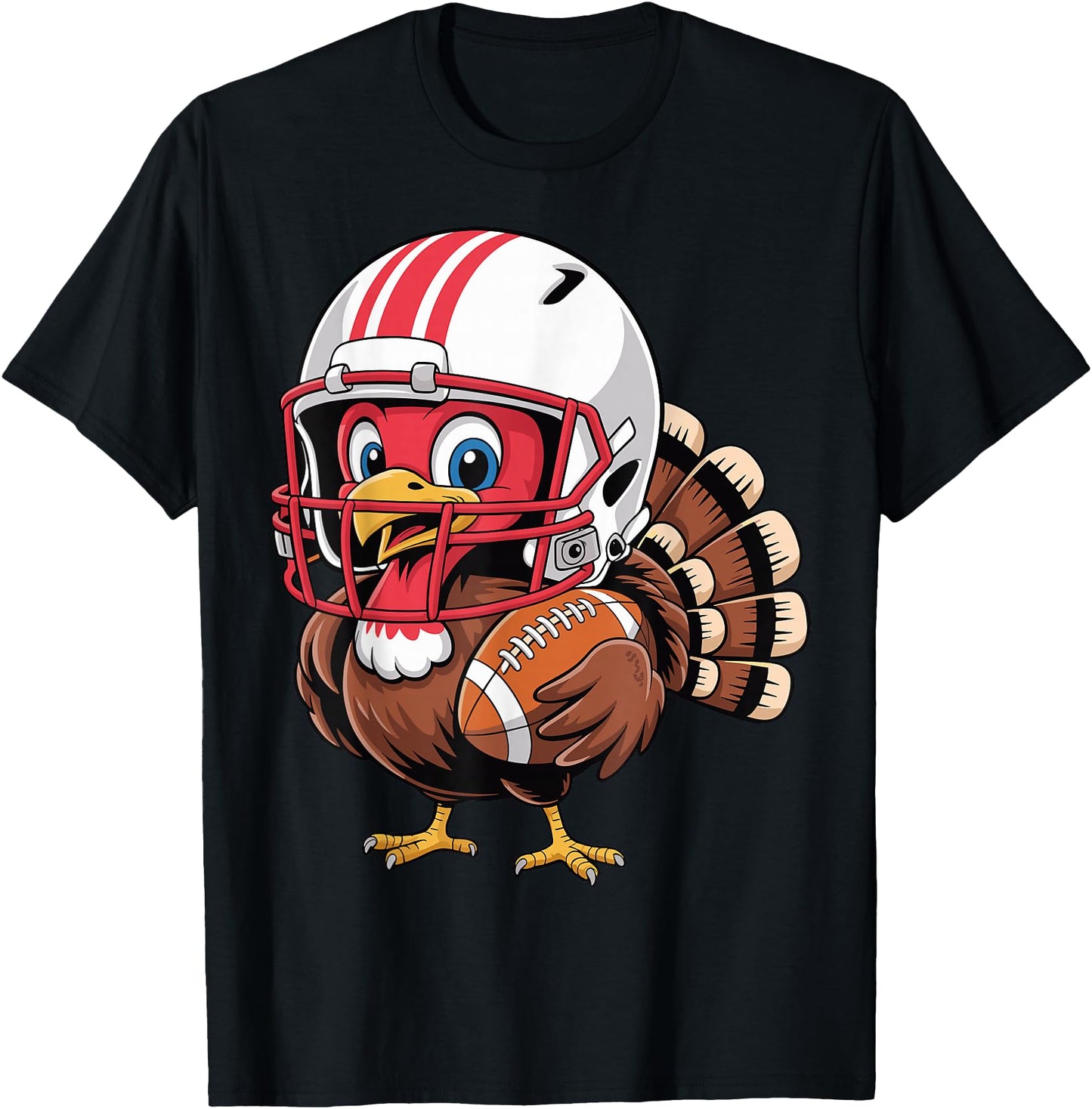Retro Thanksgiving Turkey Football Toddler Boys