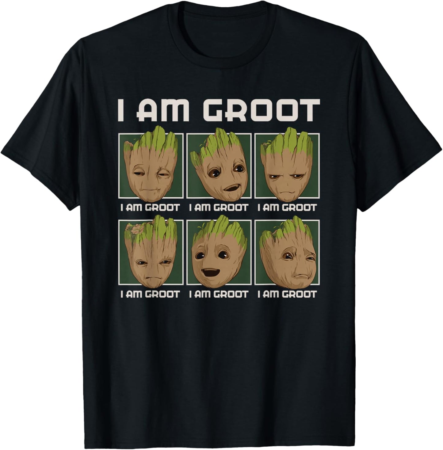 Marvel I Am Groot Guardians of the Galaxy Moods of Groot