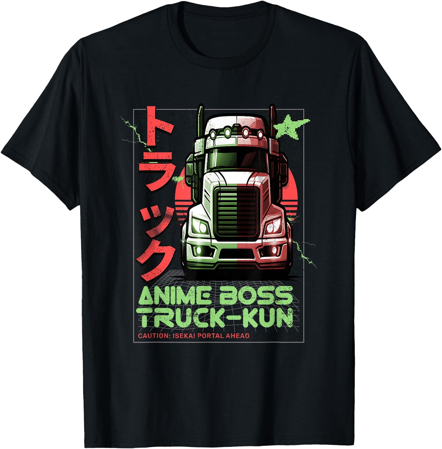 Anime Boss Truck Kun Isekai Manga Otaku Funny japanese