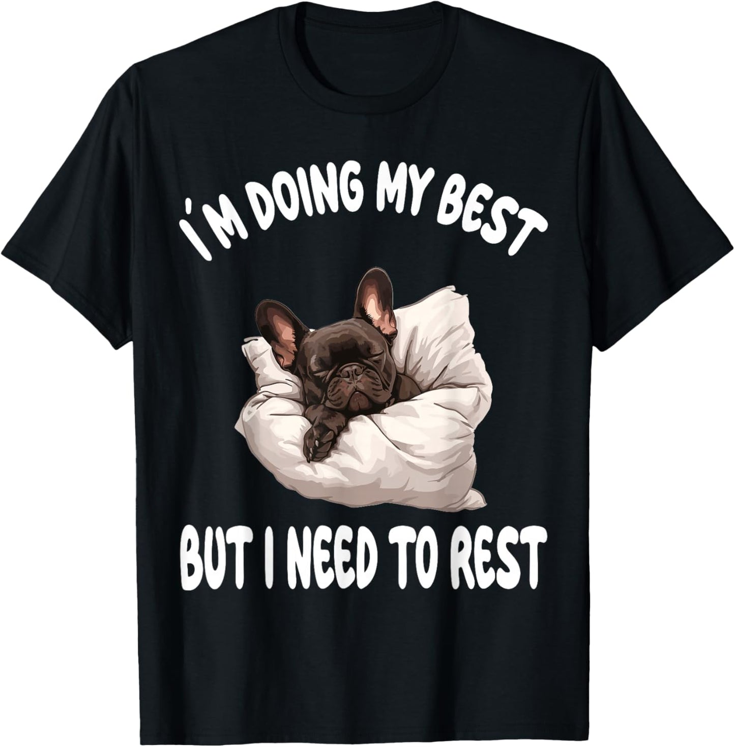 French Bulldog Frenchie Dog Pajamas Sleeping Napping