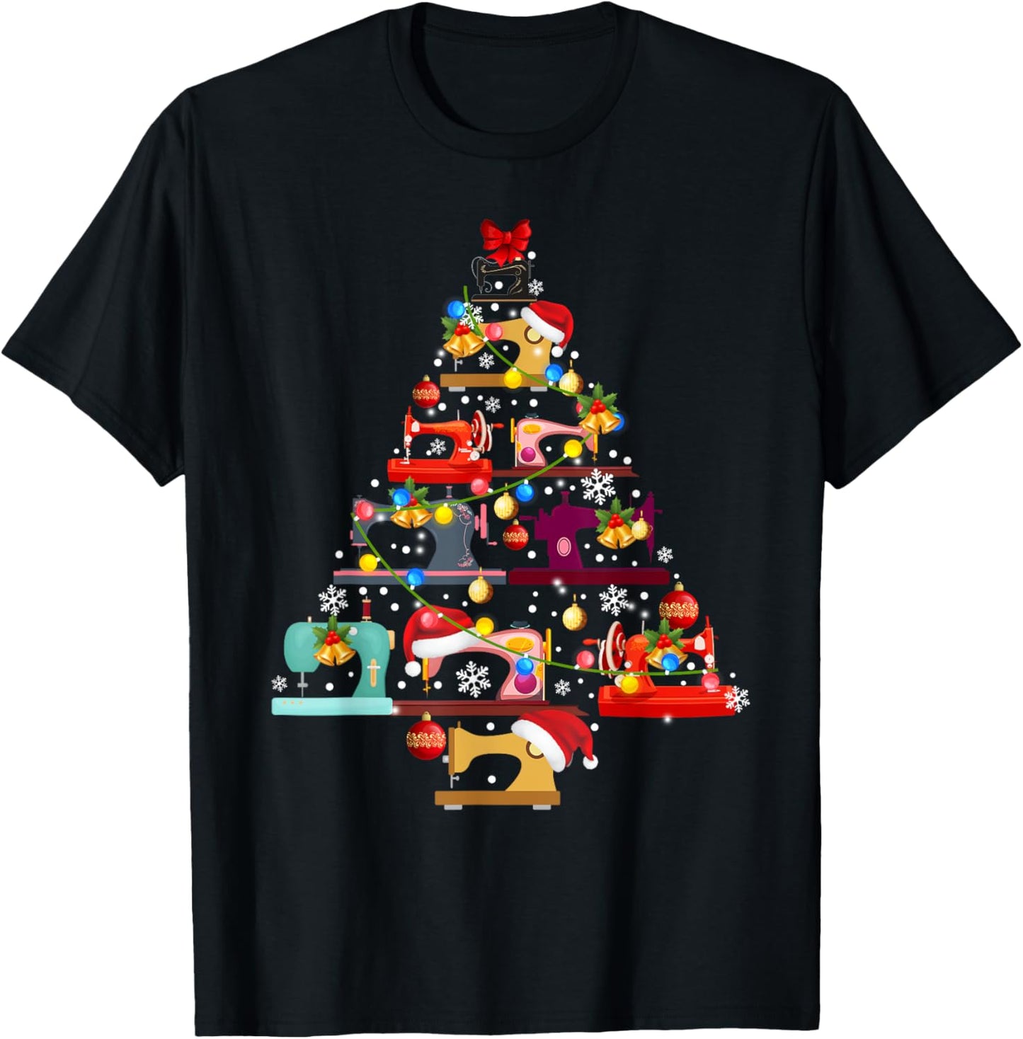Sewing Machines Christmas Tree Quilt Sewing Lovers Xmas Gift