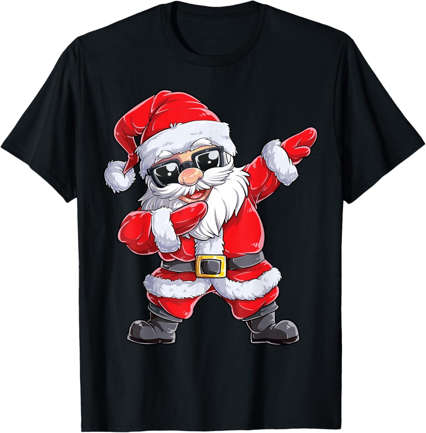 Dabbing Santa Claus Christmas Boys Men Funny Xmas Dab Dance