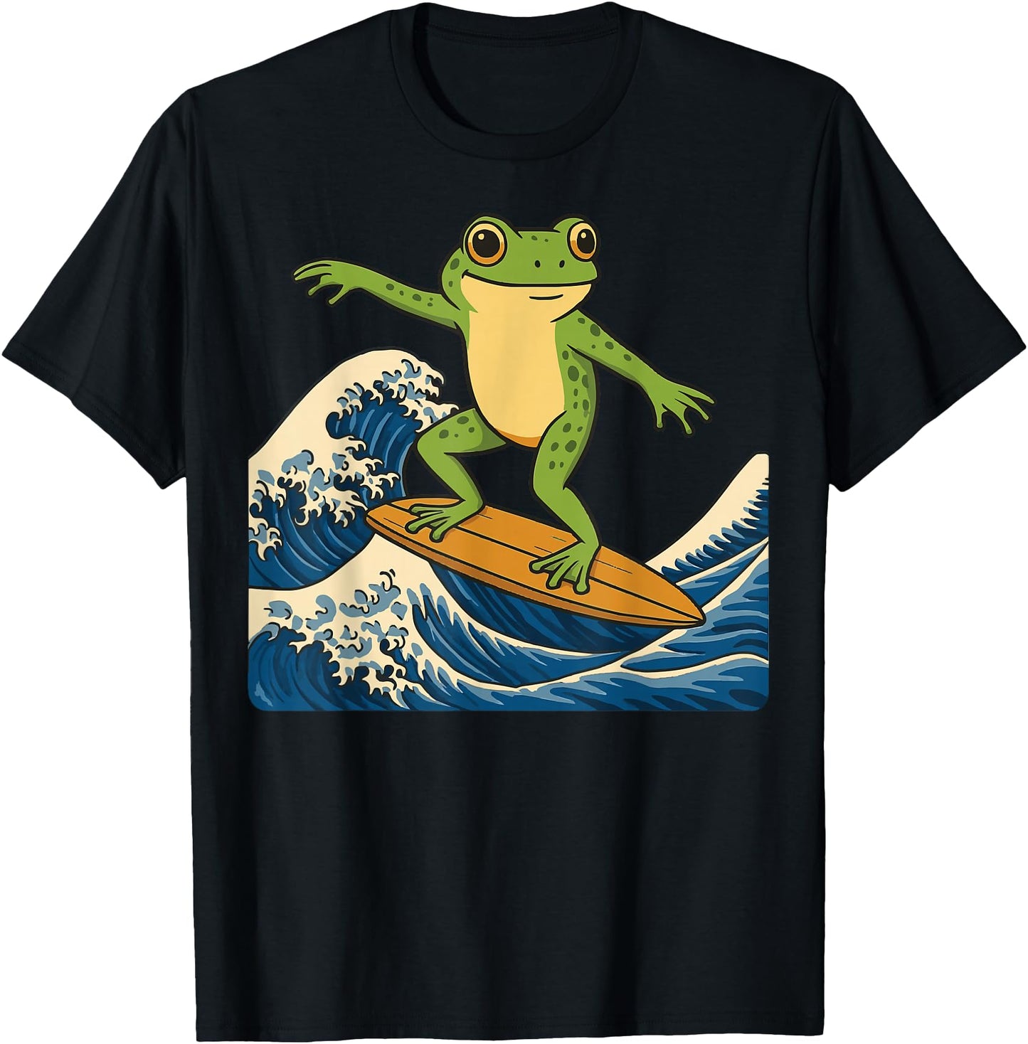 Frog Surfing Japanese