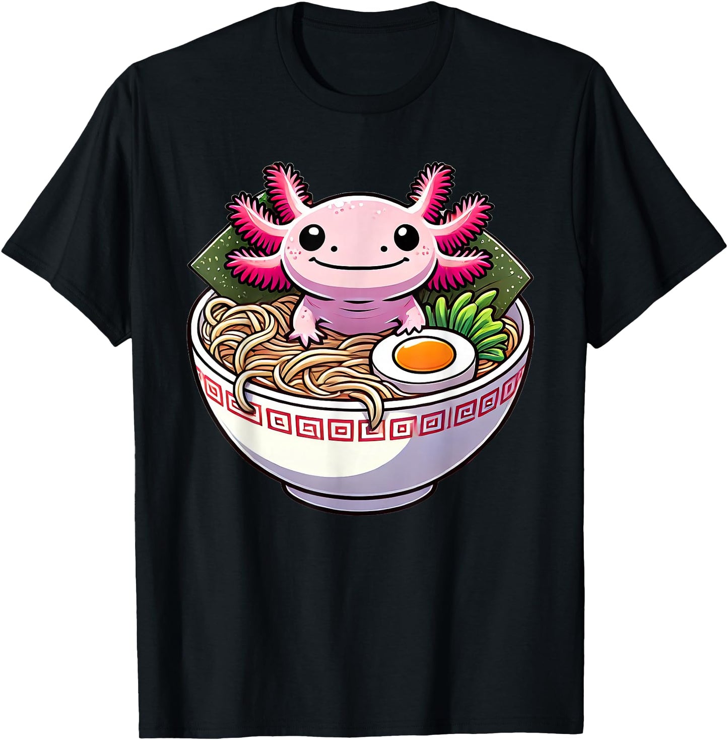 Kawaii Axolotl Ramen Noodles Japanese
