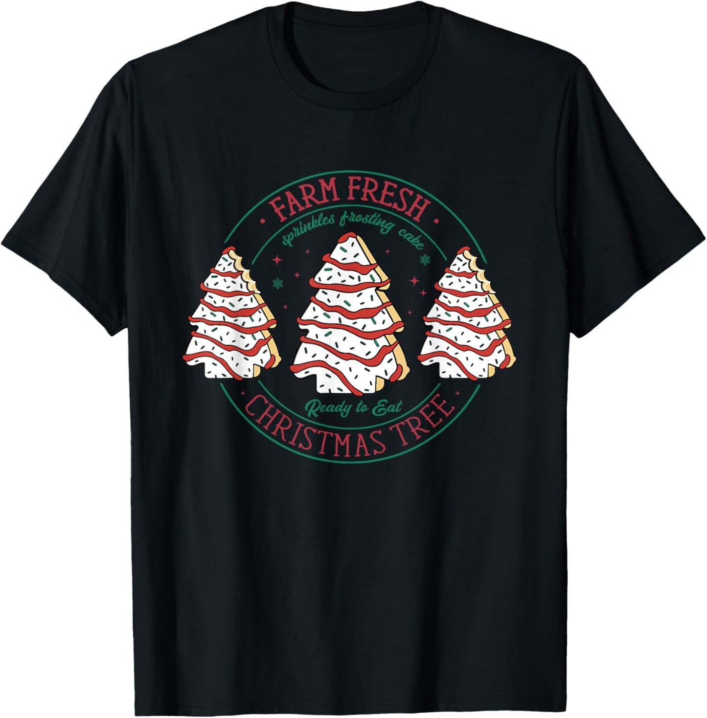 Farm Fresh Christmas Tree Frosting Frosted Cake Debbie