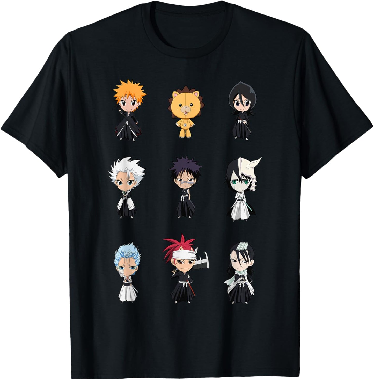 Bleach Cute Chibi Character Grid Anime