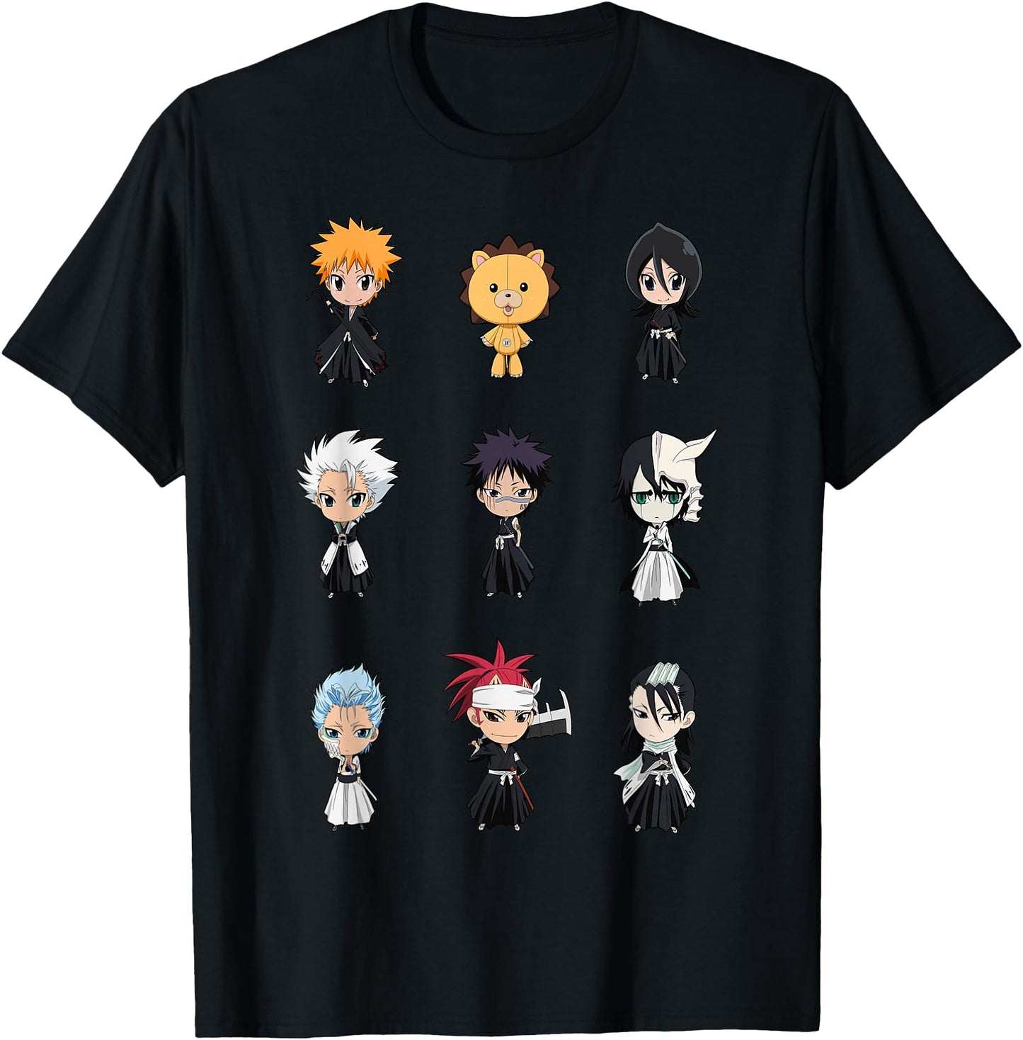 Bleach Cute Chibi Character Grid Anime