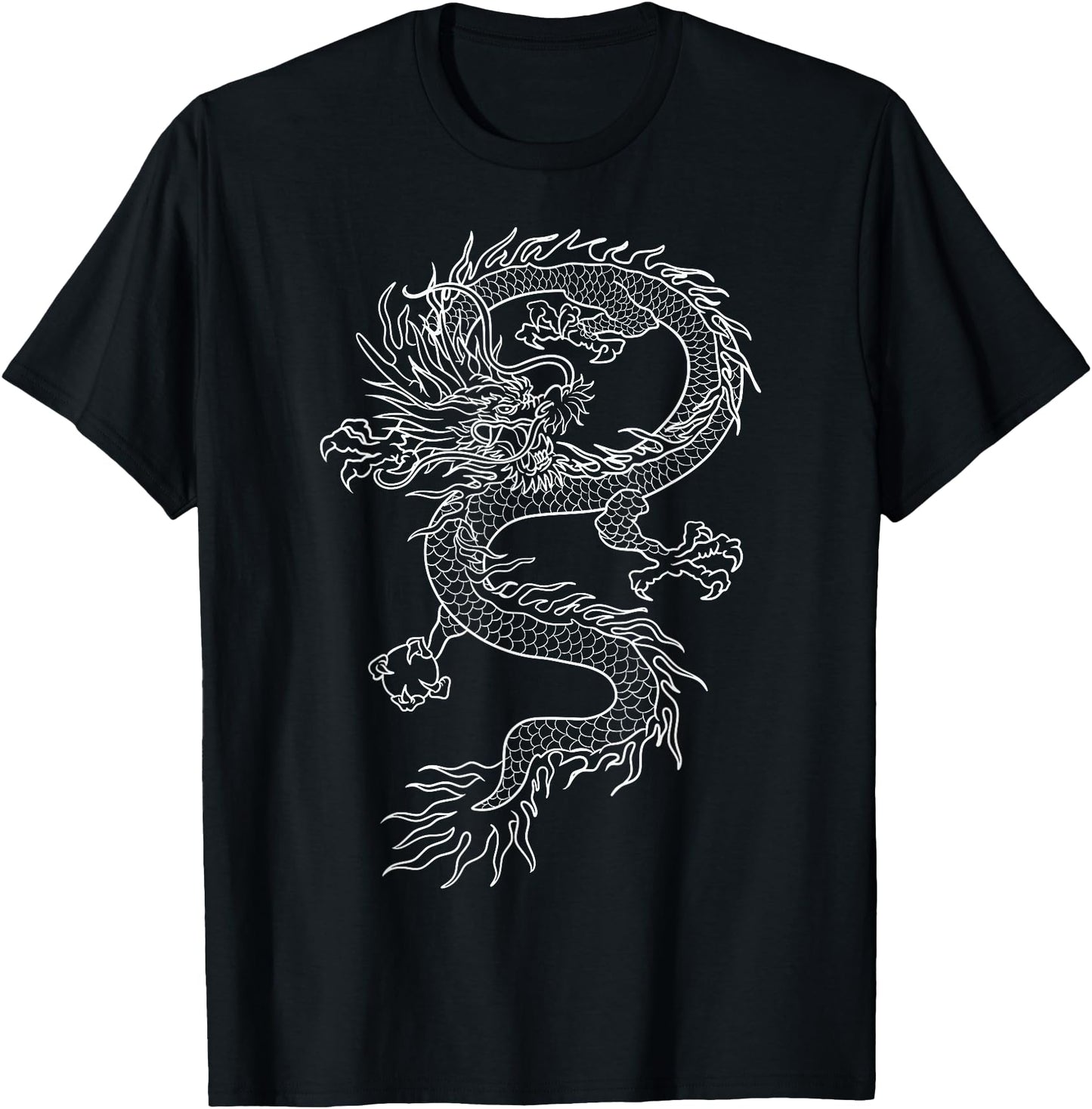 Japanese Dragon Tattoo Men's Graphic Tee Design