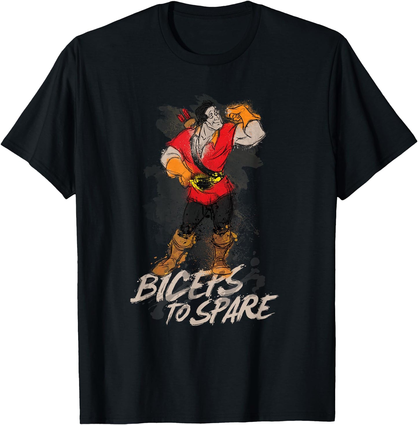 Disney Beauty and the Beast Gaston Biceps to Spare
