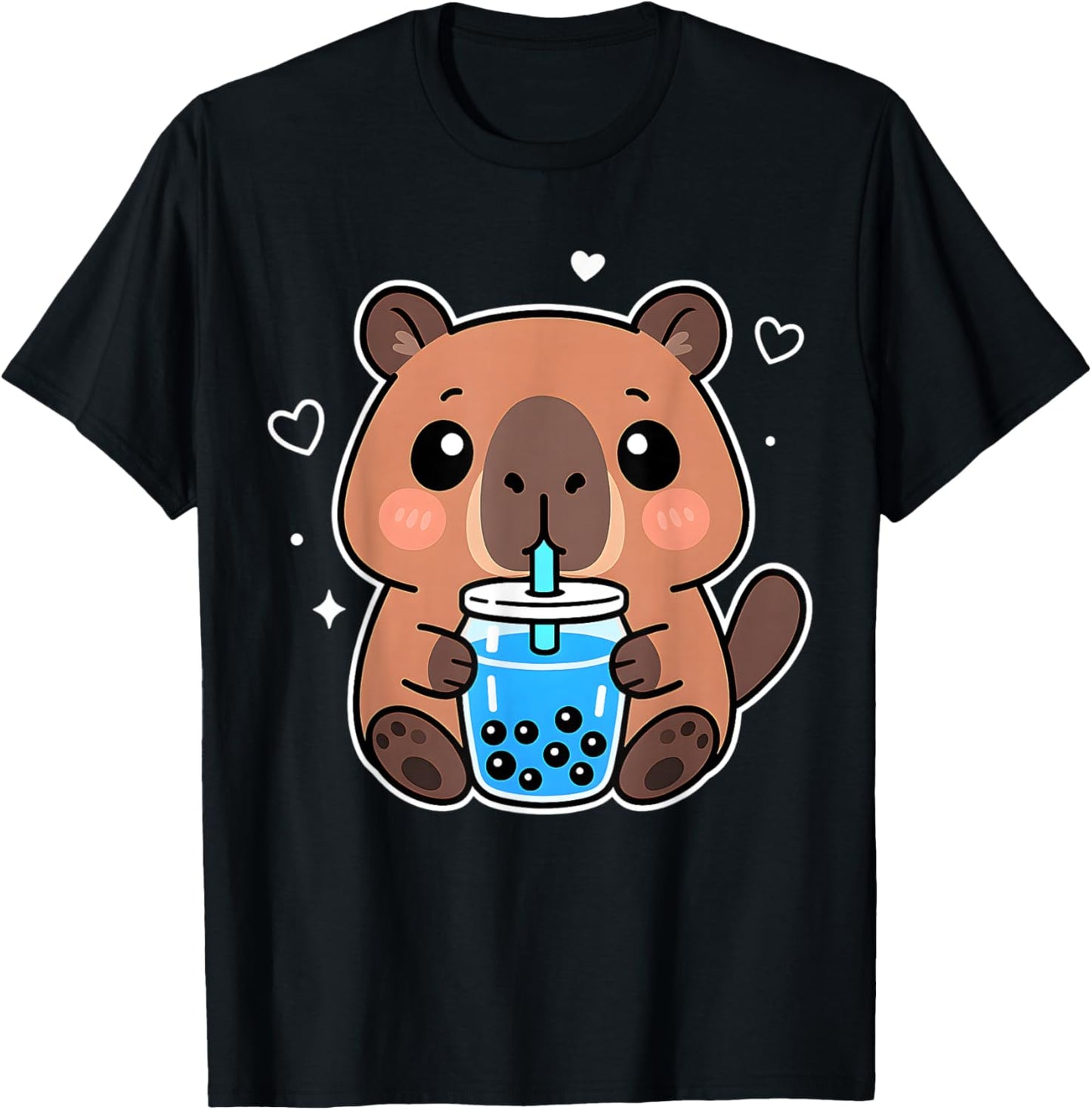 Kawaii Capybara Boba Drink Japanese Cute Anime Capybara