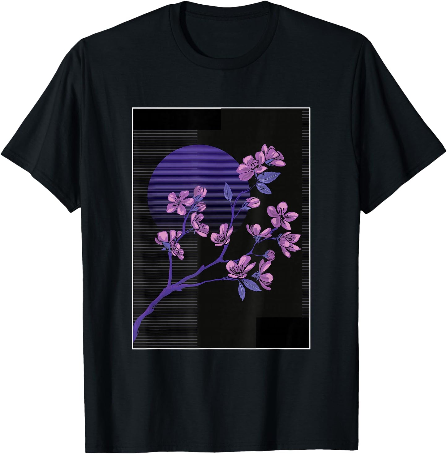 Cherry Blossom T shirt Japanese Beautiful MenWomen