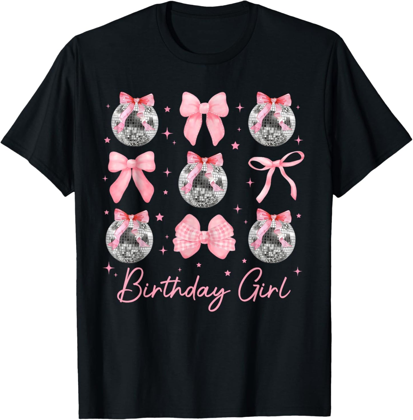 Birthday Coquette Bow Disco Ball Birthday Girls Teens