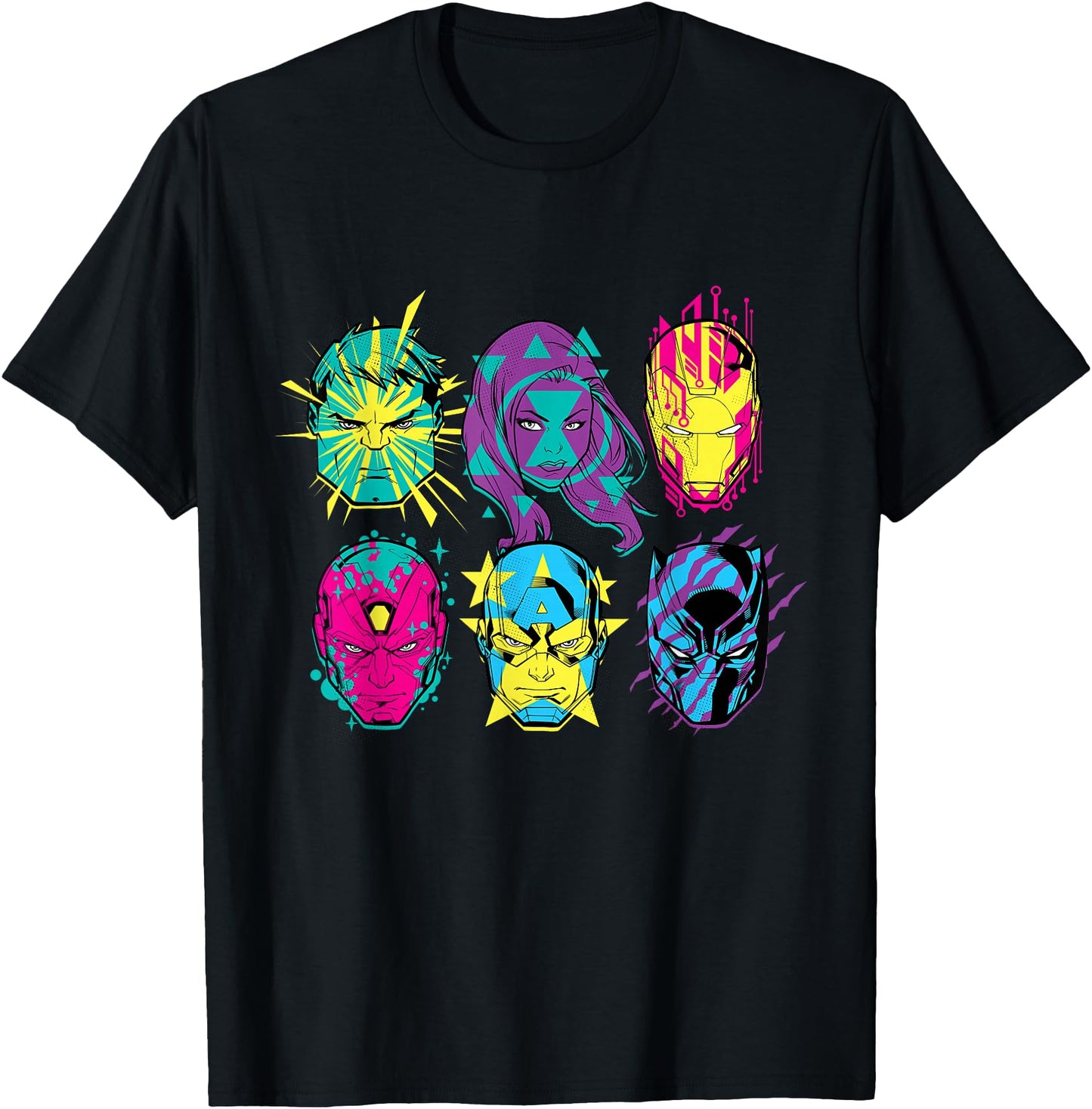 Marvel Avengers Assemble 80s Comic Super Heroes